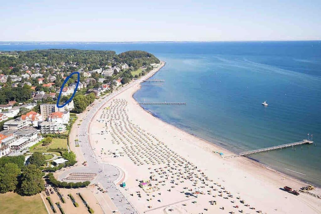 3Sz Penthaus Luna Am Sandstrand Mit Meerblick & Balkon Lubeck Exterior photo
