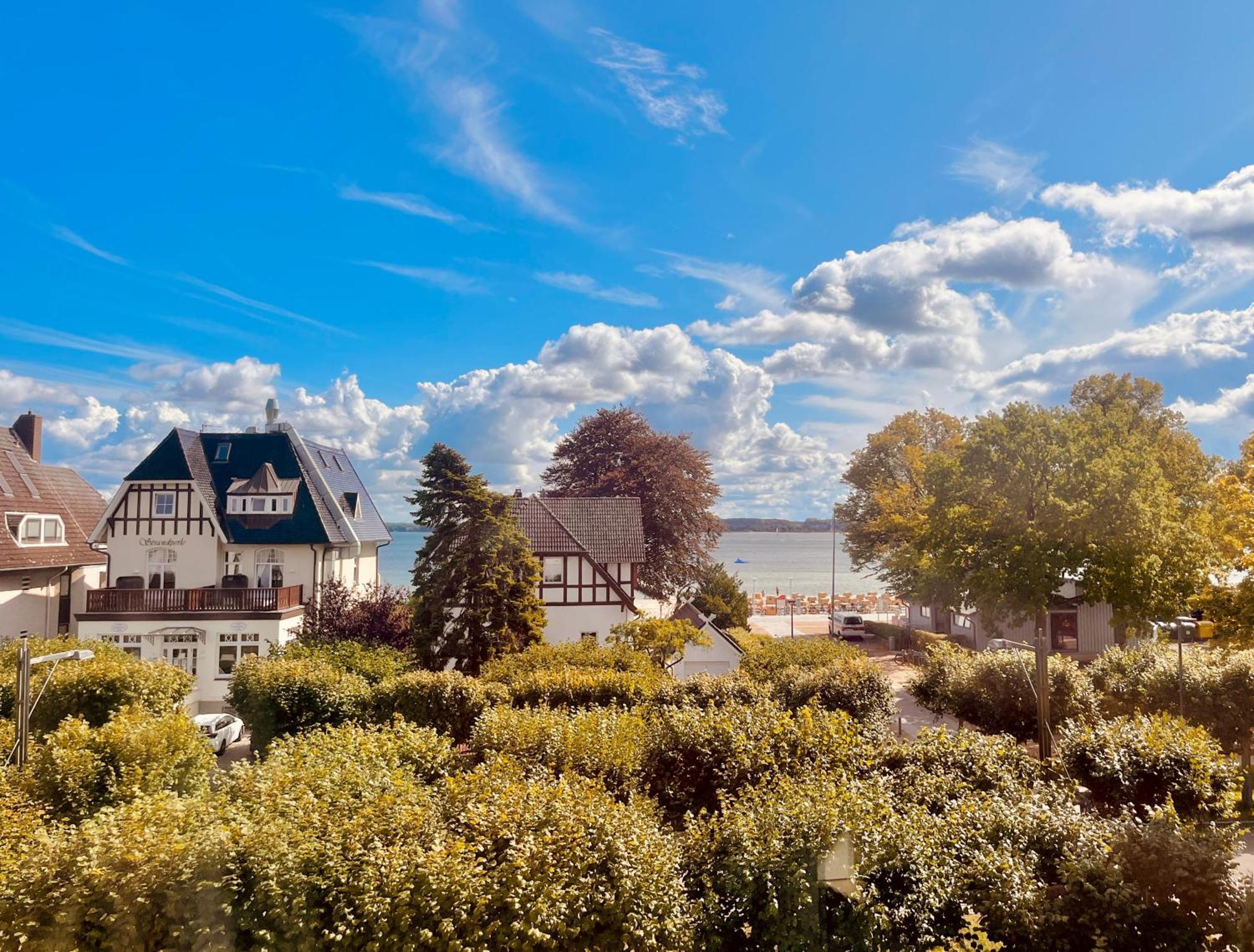 3Sz Penthaus Luna Am Sandstrand Mit Meerblick & Balkon Lubeck Exterior photo